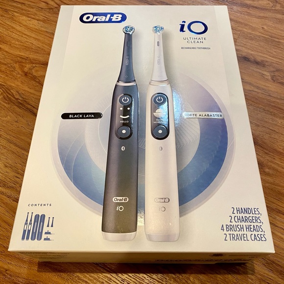 Oral B iO Ultimate Clean Rechargeable Toothbrush Black Lava - Picture 1 of 1
